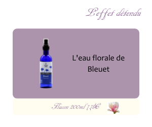 L’eau florale de Bleuet